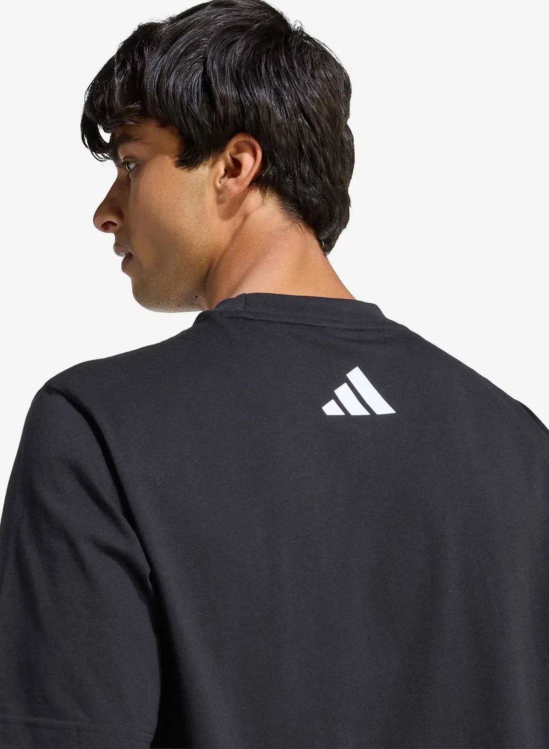 Футболка с принтом Mercedes - AMG Petronas Formula 1 Team DNA Graphic Adidas, черный — фото 4