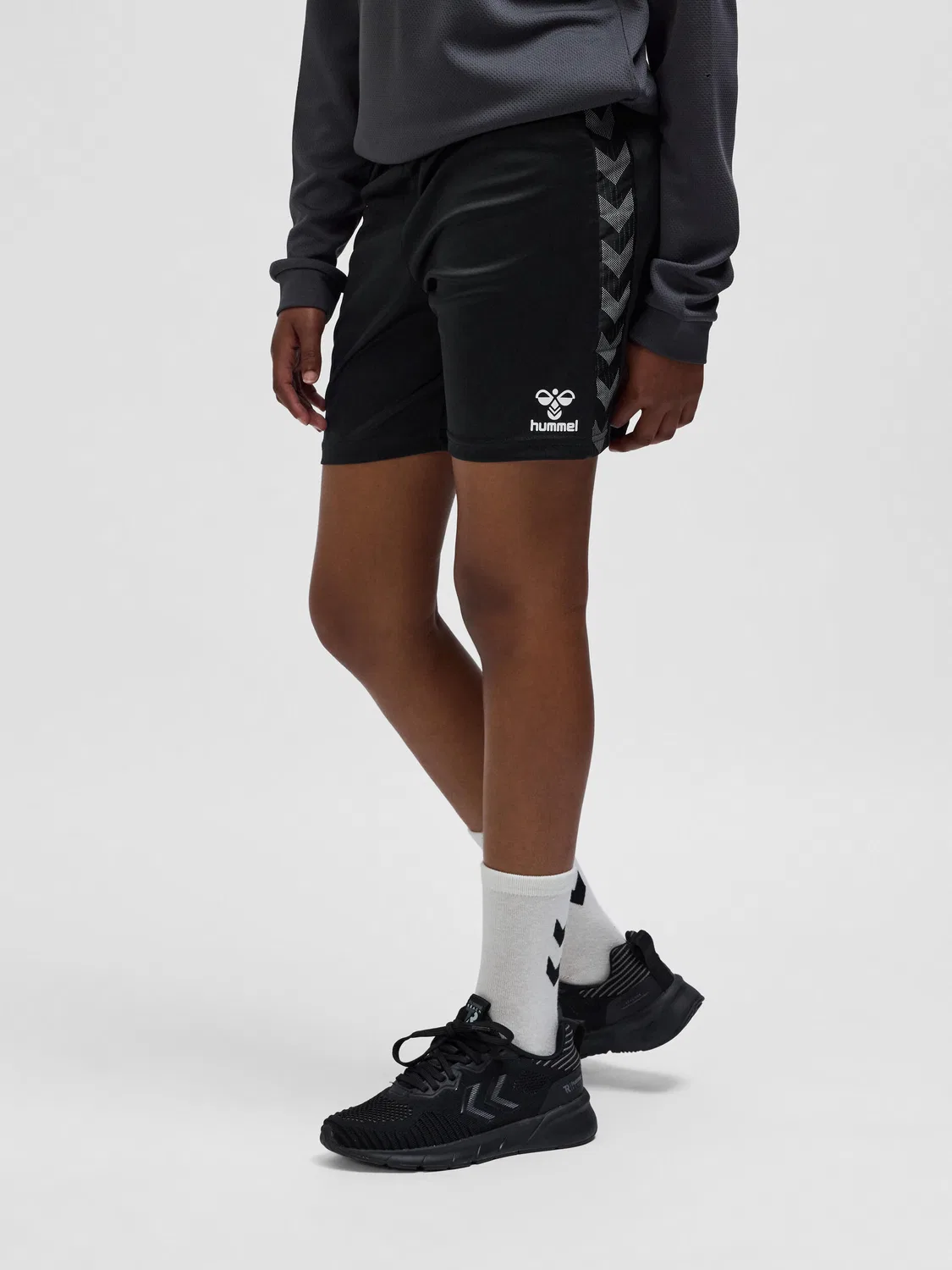 Детские шорты с регулируемой талией Hmlauthentic Hummel, Schwarz
