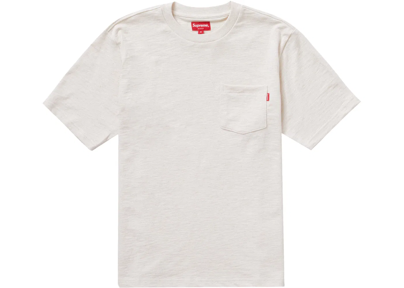 Мужская футболка с нагрудным карманом Pocket Tee Supreme, Heather Natural