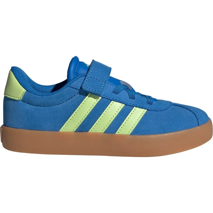 Кроссовки с закрытой пяткой и липучками Sportswear Vl Court 3.0 adidas, Синий