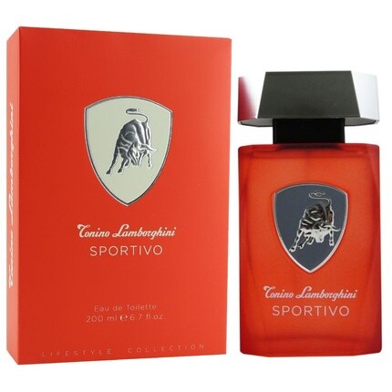 Туалетная вода для мужчин Tonino Lamborghini Sportivo 200 мл - новинка в оригинальной упаковке — фото 2