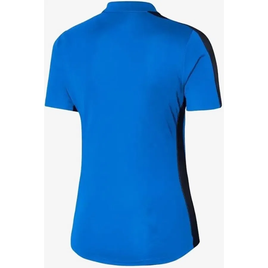 Женская футболка-поло с коротким рукавом Nike Dri-FIT Academy23 DR1348, Синий — фото 2