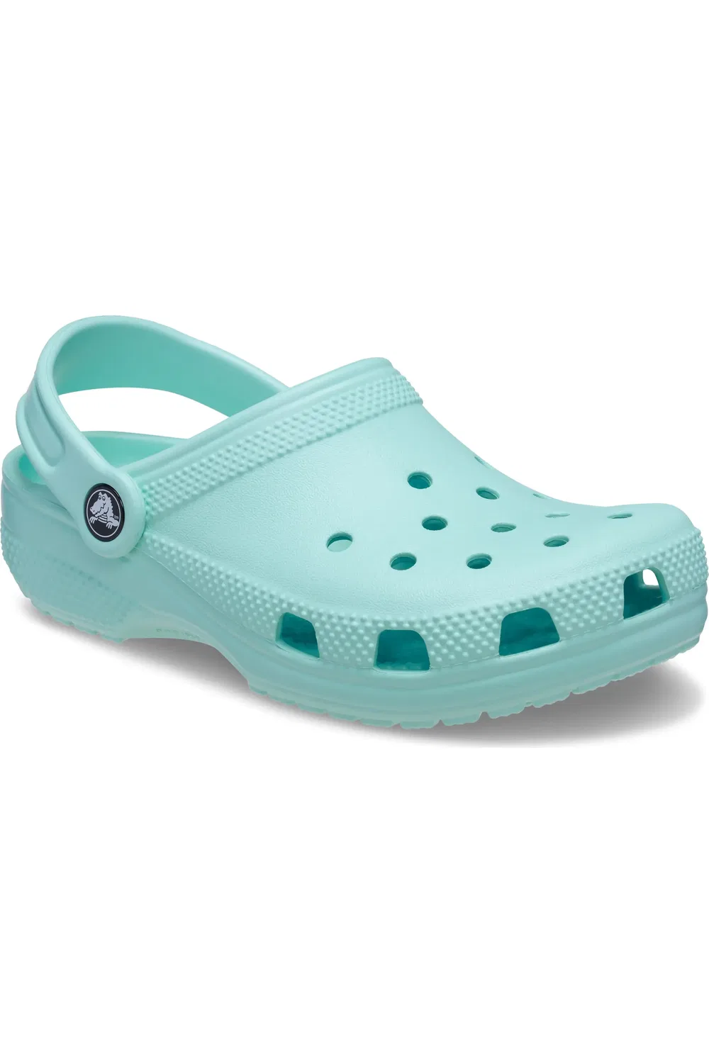 Детские сабо легкие на плоской подошве Classic CROCS, Aquamarine