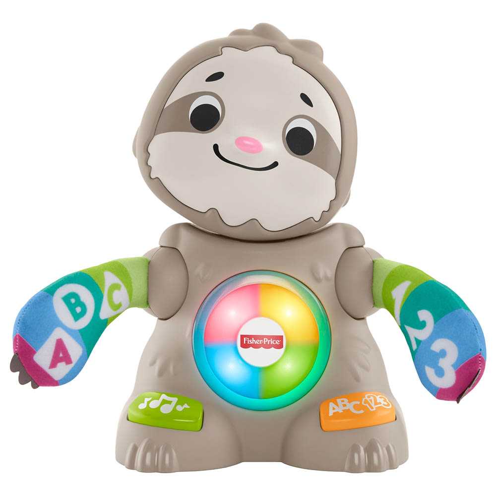 Интерактивная развивающая игрушка Fisher Price Linkimals Smooth Moves Sloth - фото