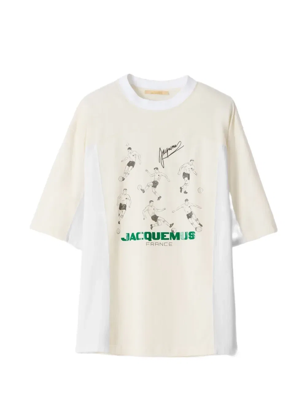 Футболка Supporter Jacquemus, бежевый