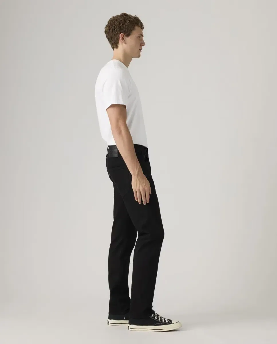 Мужские джинсы зауженные 502 Taper Levi's, Negro — фото 4