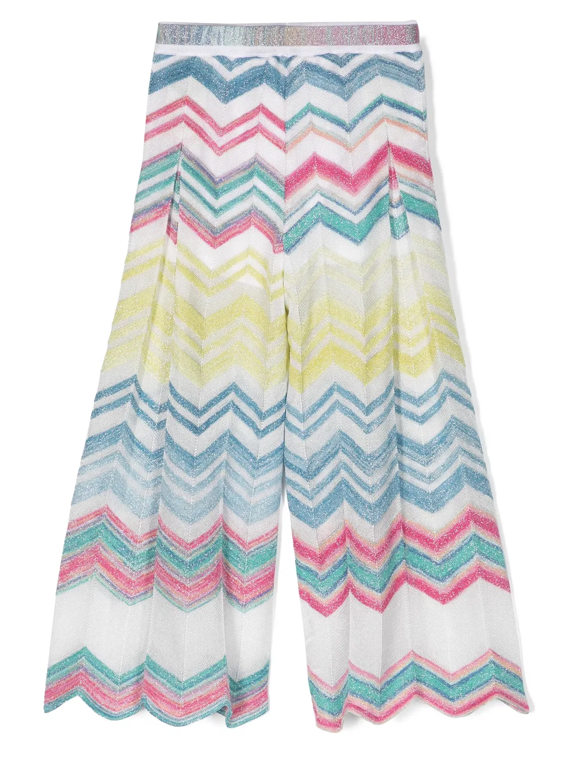 Брюки с зигзагообразным рисунком Missoni, белый — фото 3