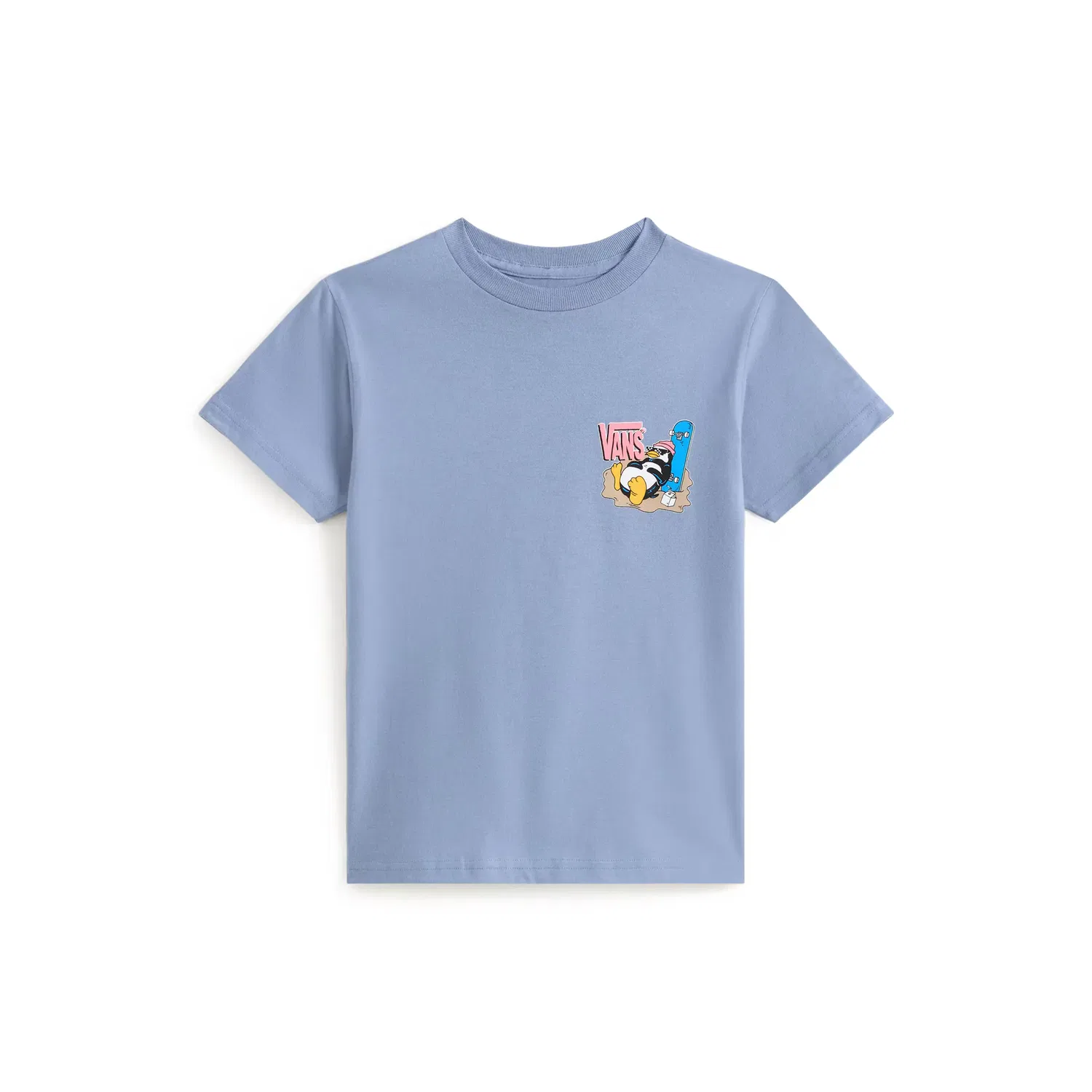 Детская футболка с принтом Yolo Penguin Vans, Azul Grisáceo