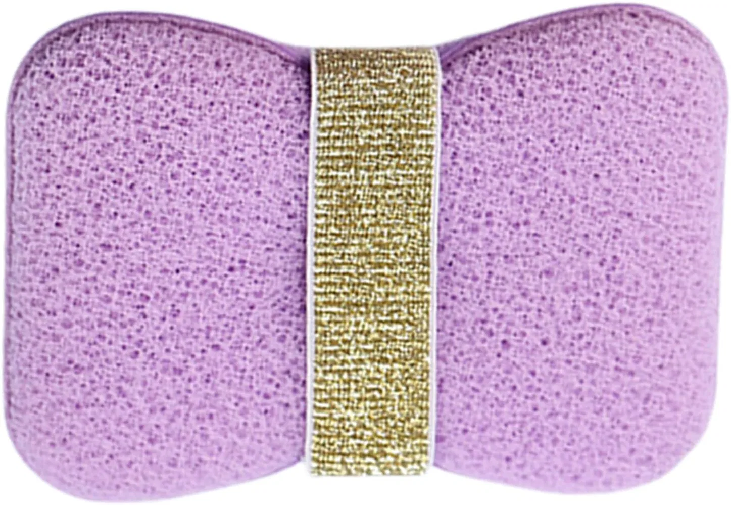 Душ-мочалка с сеткой для мыла, 1 шт, Wabenmuster, Rau-violett Generisch