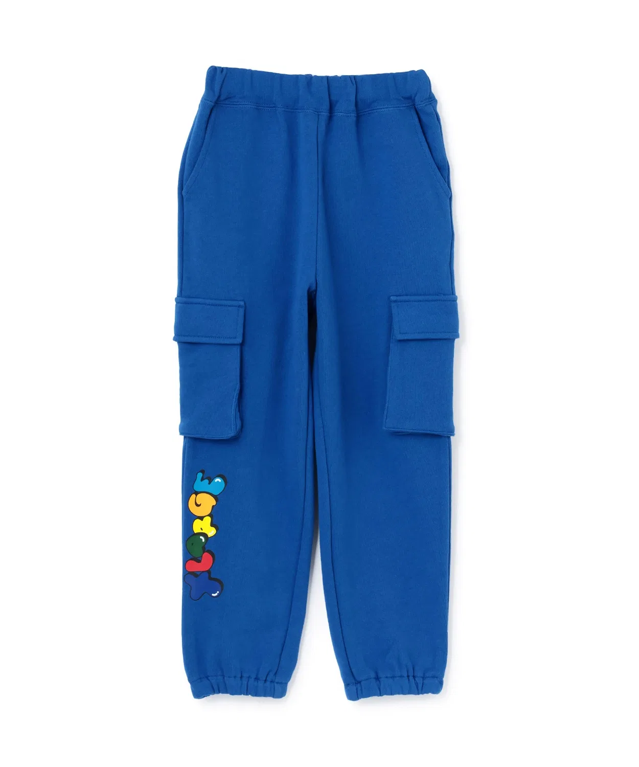 Детские спортивные штаны с карманами карго и принтом Funny Gorilla XLARGE KIDS, Blue