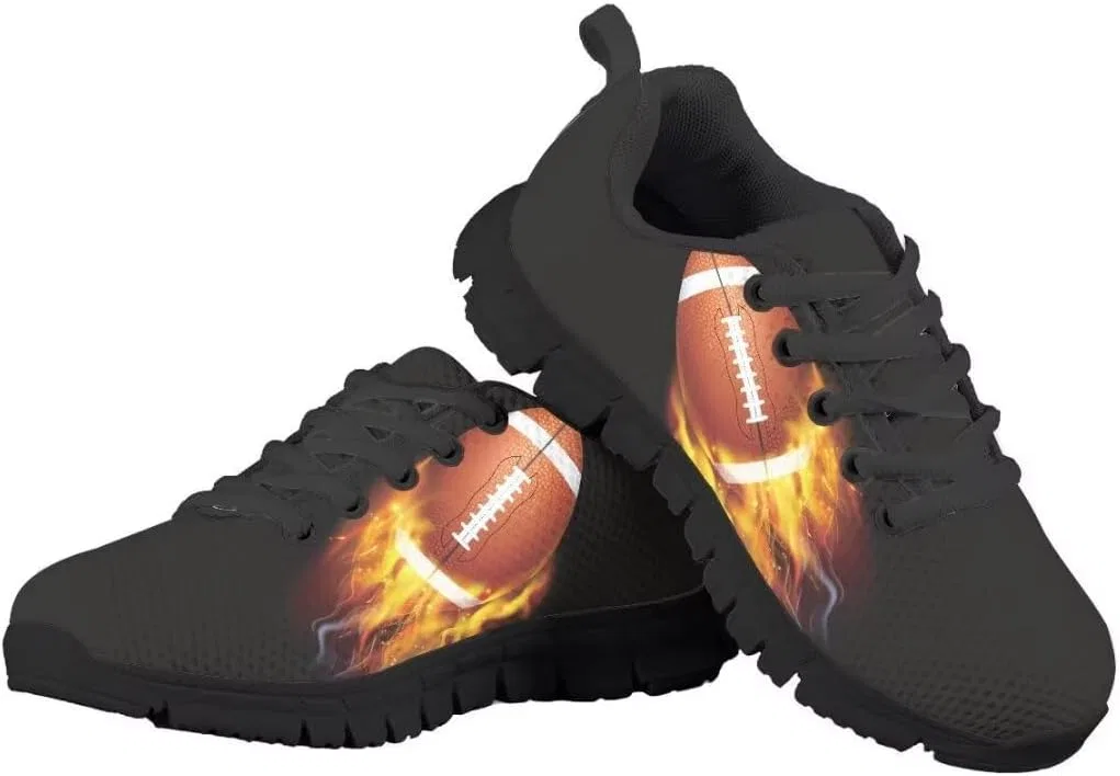 Детские кроссовки для мальчиков с принтом PinUp Angel, Cool Fire Fly Rugby Football — фото 4