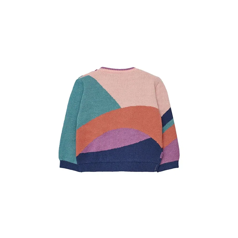 Свитер Boboli Knitwear, мультиколор — фото 2