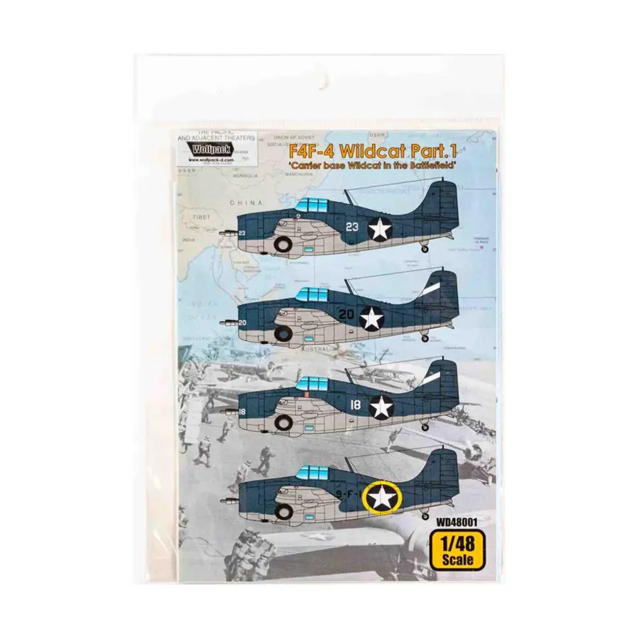 

F4F-4 Wildcat, часть 1, Scale Models (Various Scales) (Wolfpack)