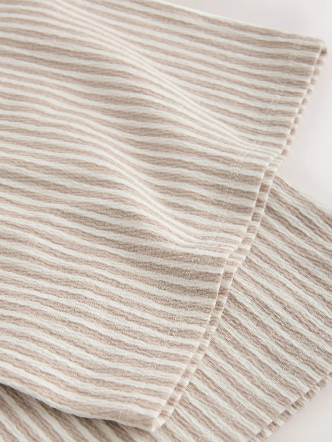 Брюки широкие текстурированные, Neutral Stripe Next, нейтральная полоска — фото 4