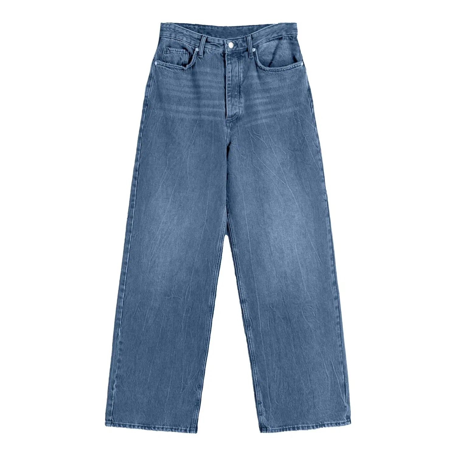 Женские джинсы с заниженной талией и свободным кроем Y2K Boyfriend Denim Pants, A — фото 4