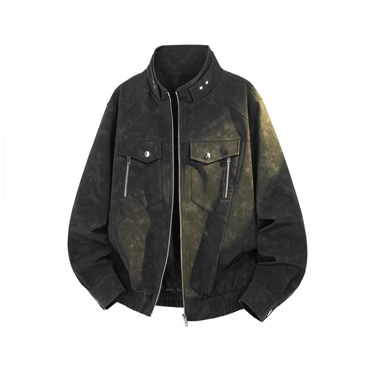 Детская куртка с лацканами Unisex Lapel Moderate, GWAF, Black