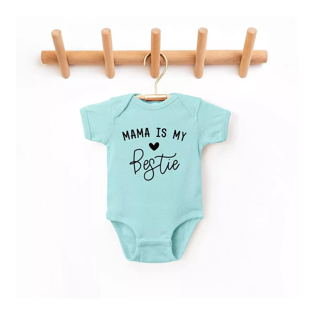 Детское боди для мальчиков с коротким рукавом Mama Is My Bestie The Juniper Shop, Chill