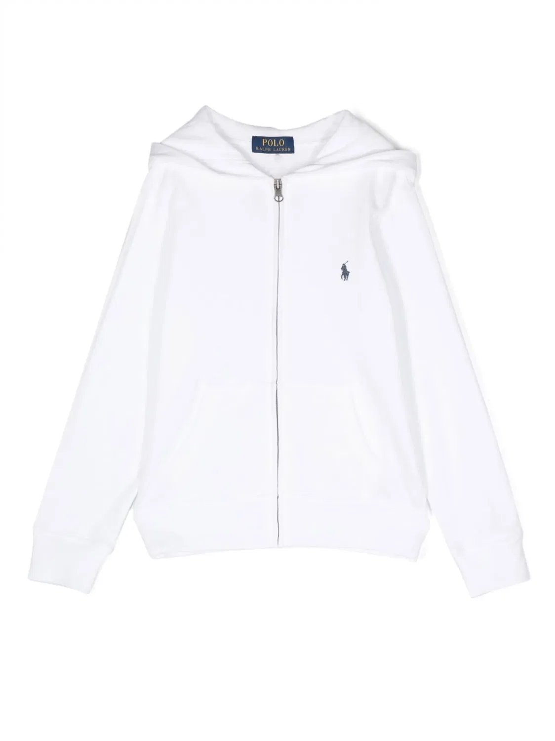 Худи с вышитым мотивом пони Polo Ralph Lauren, белый