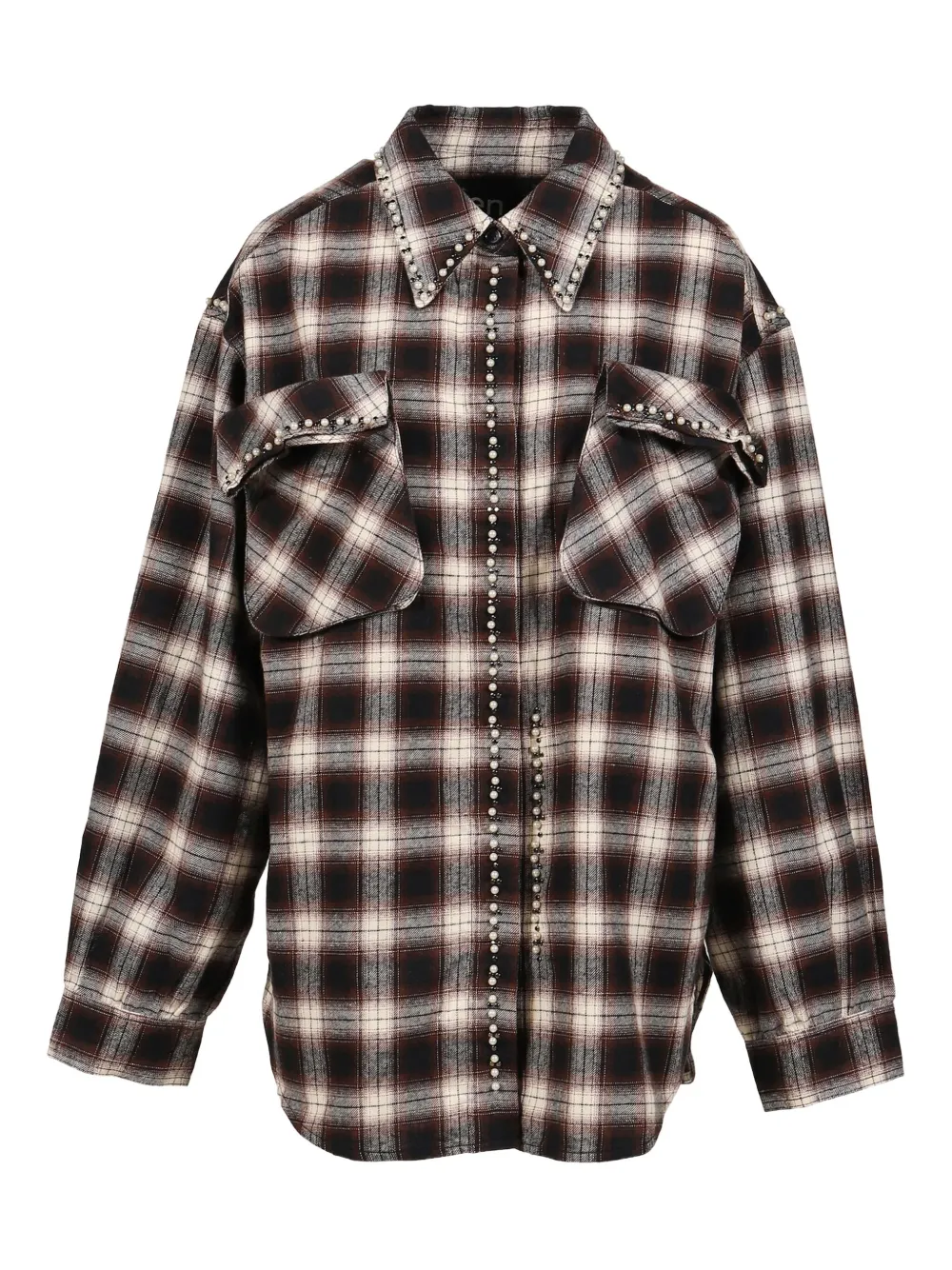 

Декорированная рубашка Open Yy, черный