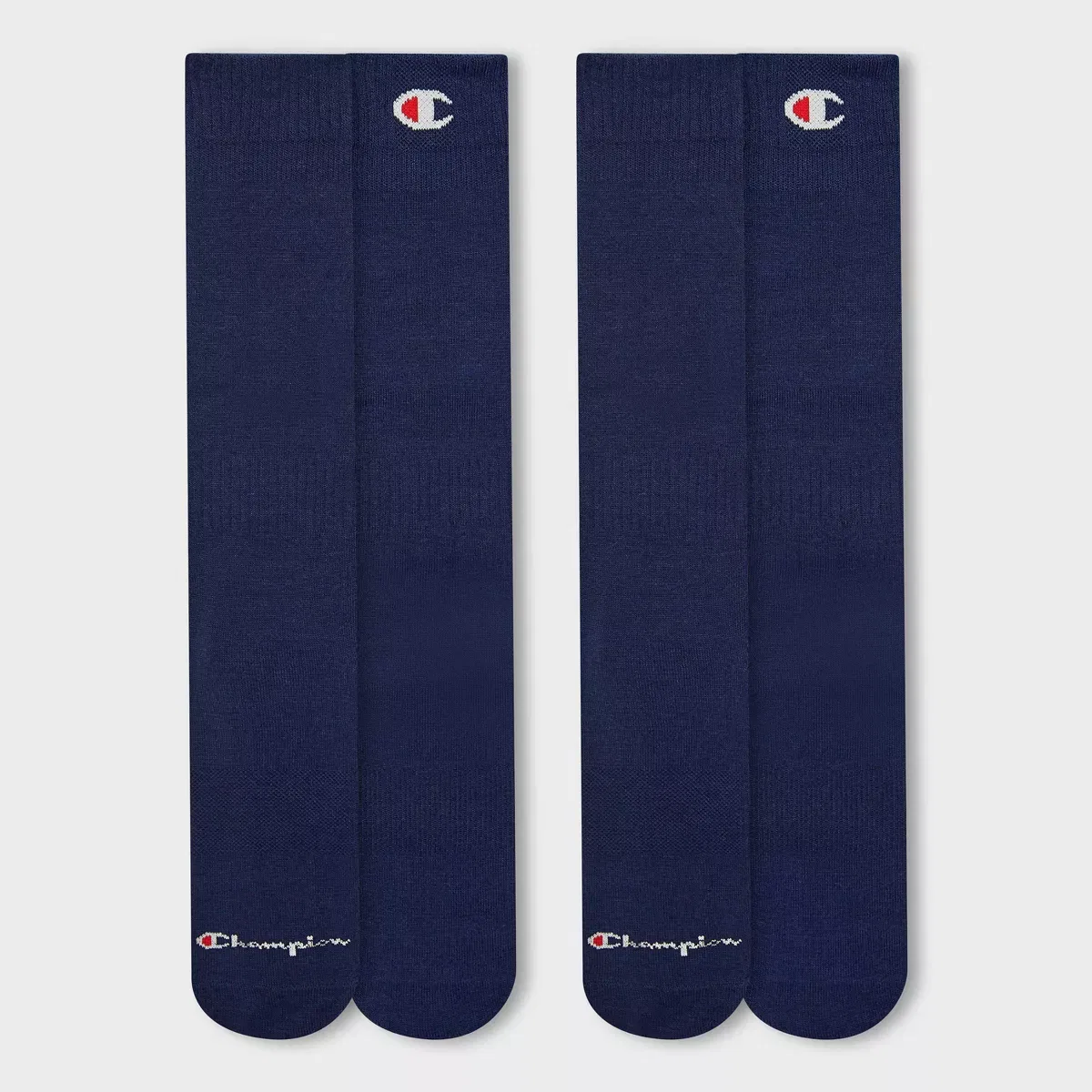 Детские носки с компрессией для мальчиков комплект 2 пар Champion All Sport Performance Over the Calf TEAM/SPORT EQUIPMENT, Navy