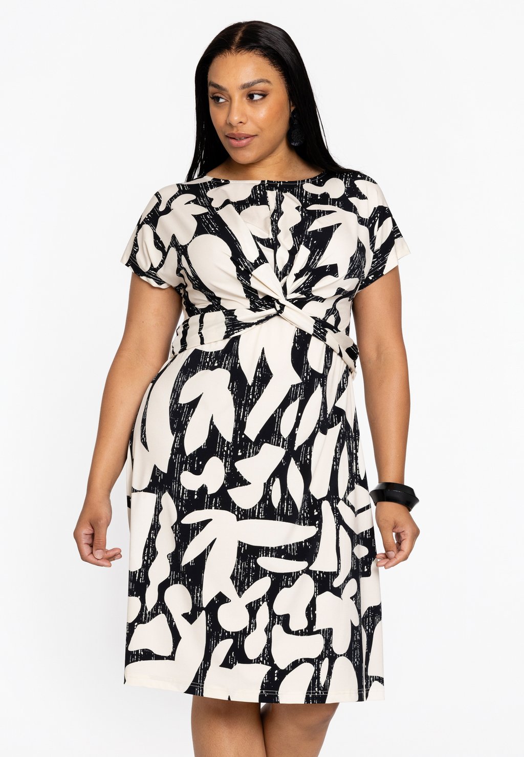 

Повседневное платье DRESS PRINT YOEK, белый