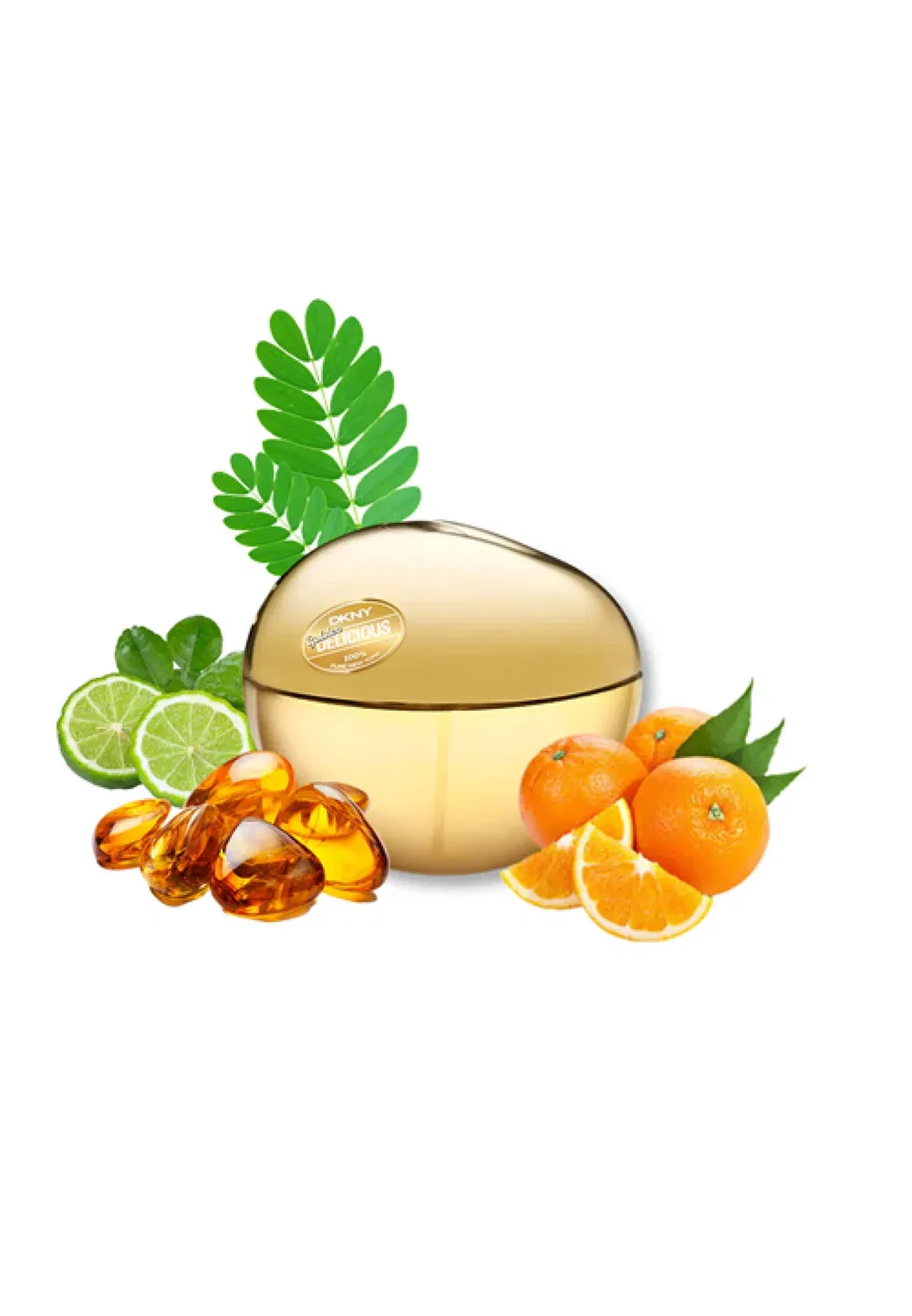 Золотистая вкусная парфюмированная вода - парфюмированная вода Dkny Fragrances, 100 мл — фото 3