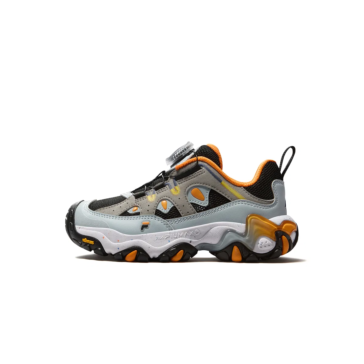 Детские кроссовки для прогулок PERFORMANCE FPF, FILA KIDS, Black Dance Shoes/Pearl Blue