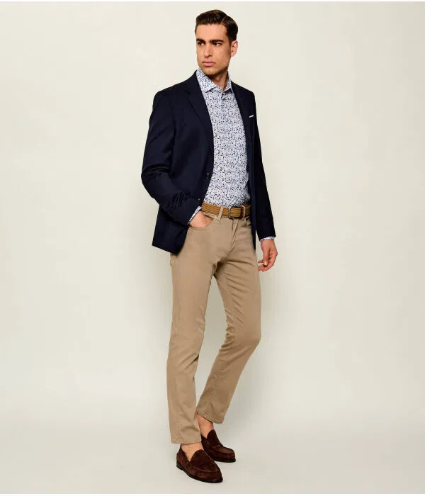 Мужская рубашка с длинным рукавом Tommy Hilfiger, синий — фото 2