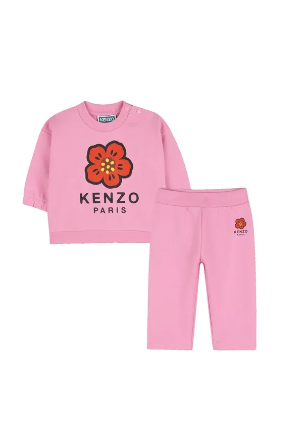 Толстовка Kenzo Kids, розовый