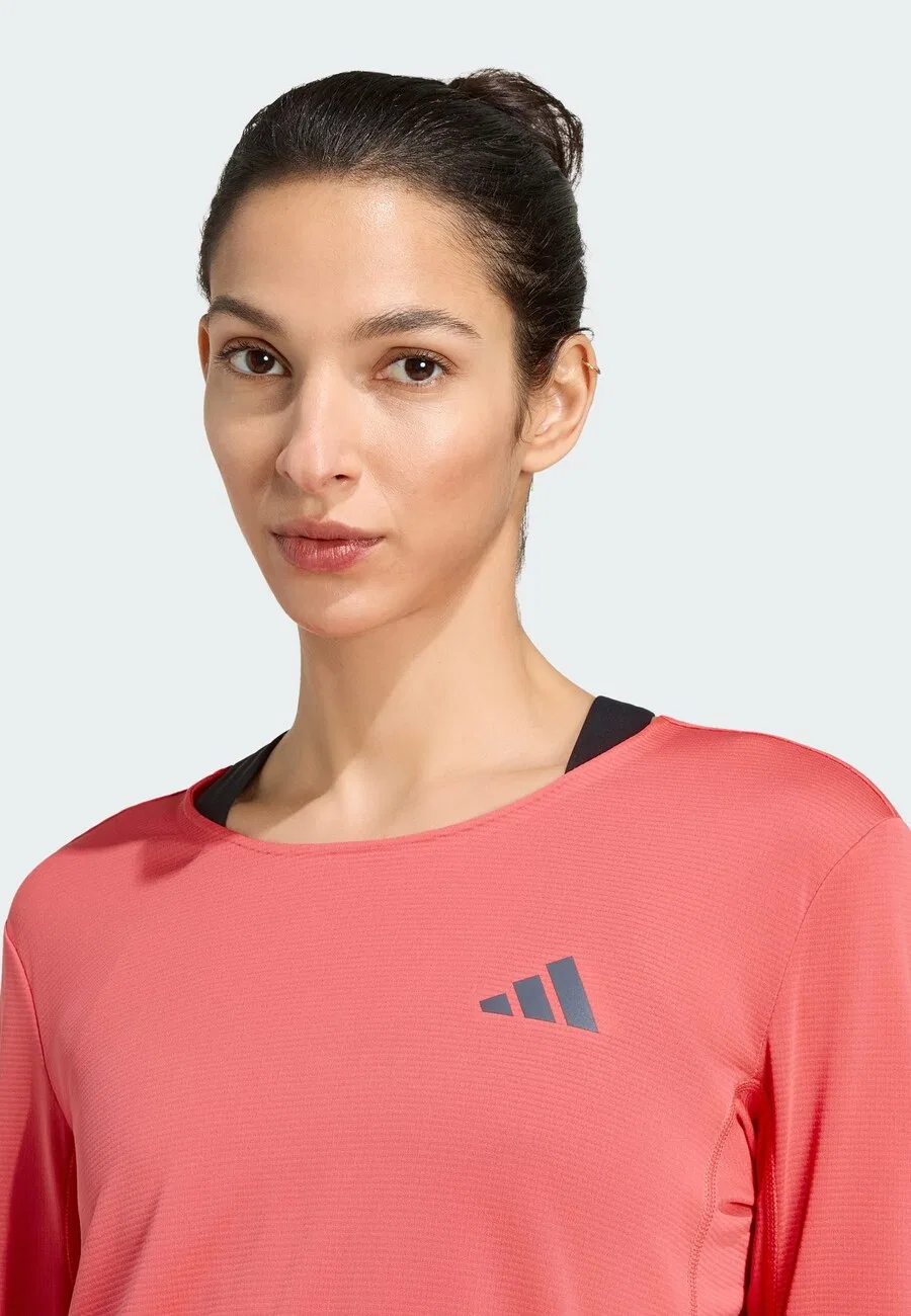 Спортивная футболка ADIDAS PERFORMANCE Performance Shirt 'Adizero' розового цвета — фото 4