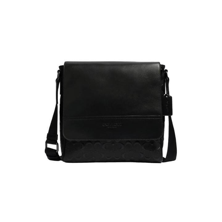 

Сумка Coach Outlet Houston Map In Signature Leather, бронзовый/черный