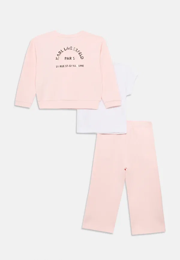 Брюки из джерси Karl Lagerfeld Kids, розовый — фото 2