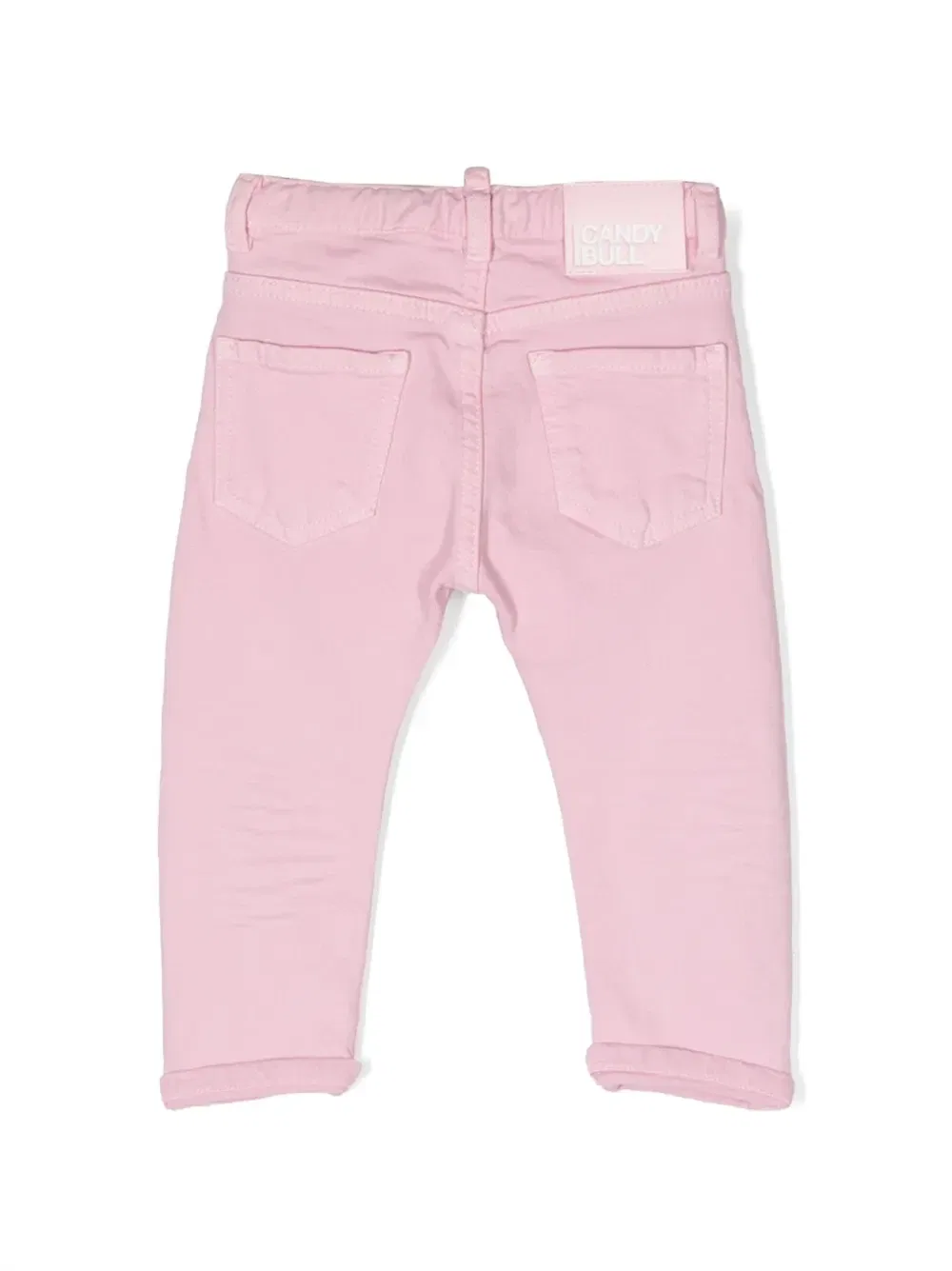 Джинсы с нашивкой-логотипом Dsquared2 Kids, розовый — фото 2