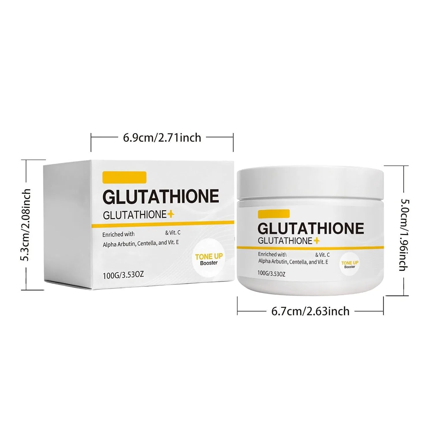 Скраб для тела Glutathion-Körperpeeling mit Hagebutte & Meersalz, 100 г Generic — фото 4