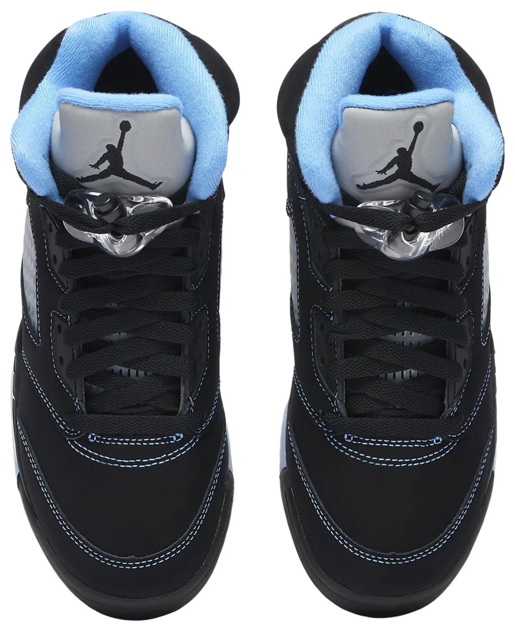 Кроссовки для мальчиков Jordan Retro 5, синий/черный — фото 4