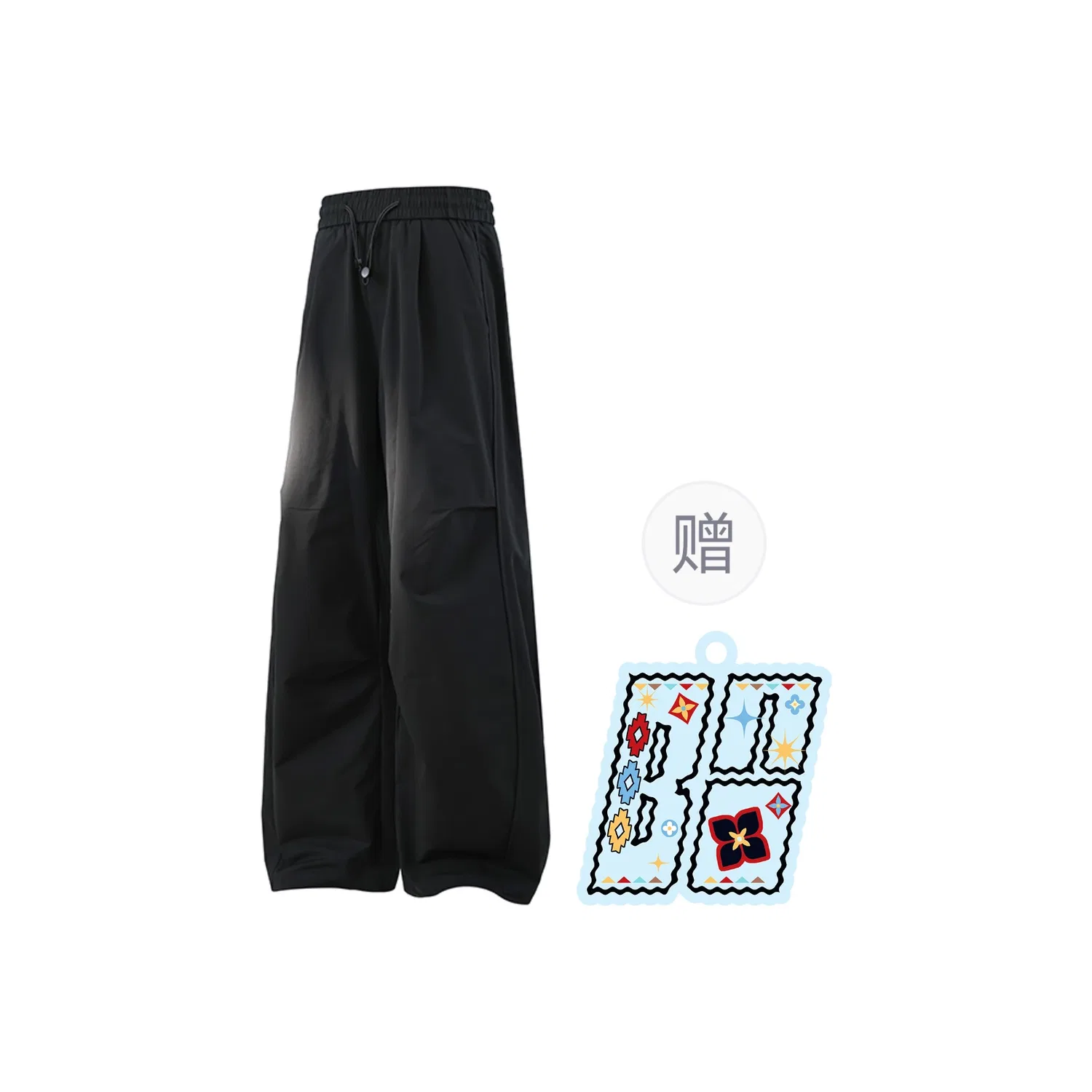 Детские карго-брюки тонкие BALENO, Charcoal Black