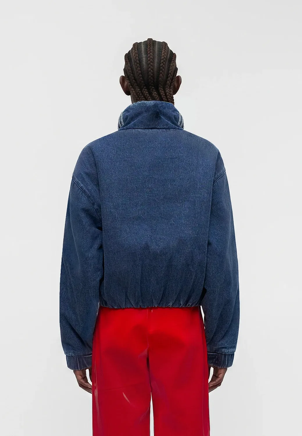 Firebird - джинсовая куртка Adidas Originals, Indigo Denim — фото 3