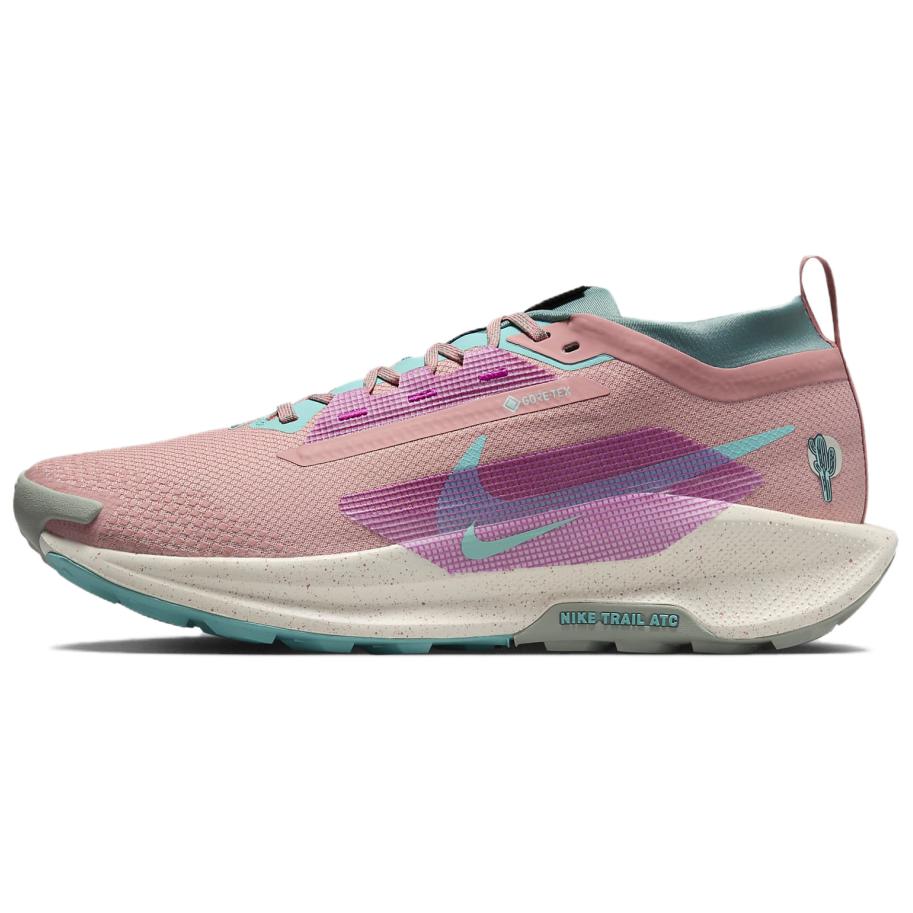 Nike Кроссовки React Pegasus Trail 5 Gore Tex Red Stardust Green Frost — фото 3