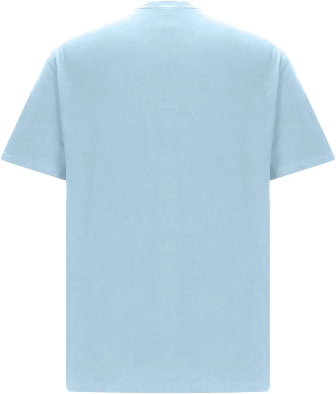 Мужская хлопковая футболка Athletic Running Gym Tee, Light Blue — фото 3