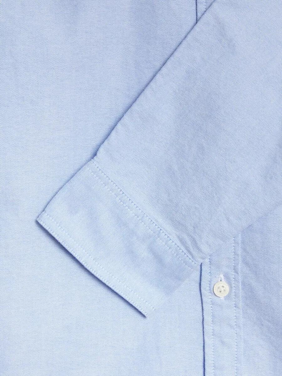 Рубашка на пуговицах Lyle & Scott прямого кроя, светло-голубой — фото 3
