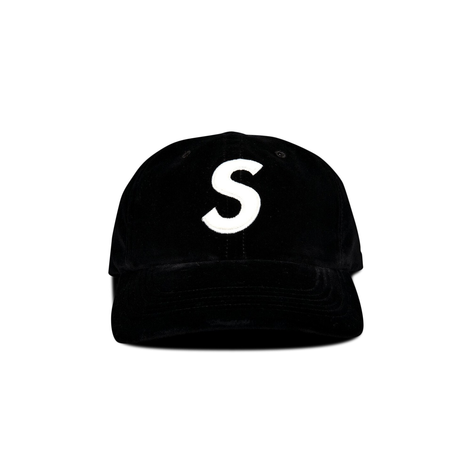 

Сумка Supreme Velvet S с логотипом, 6 панелей, черная