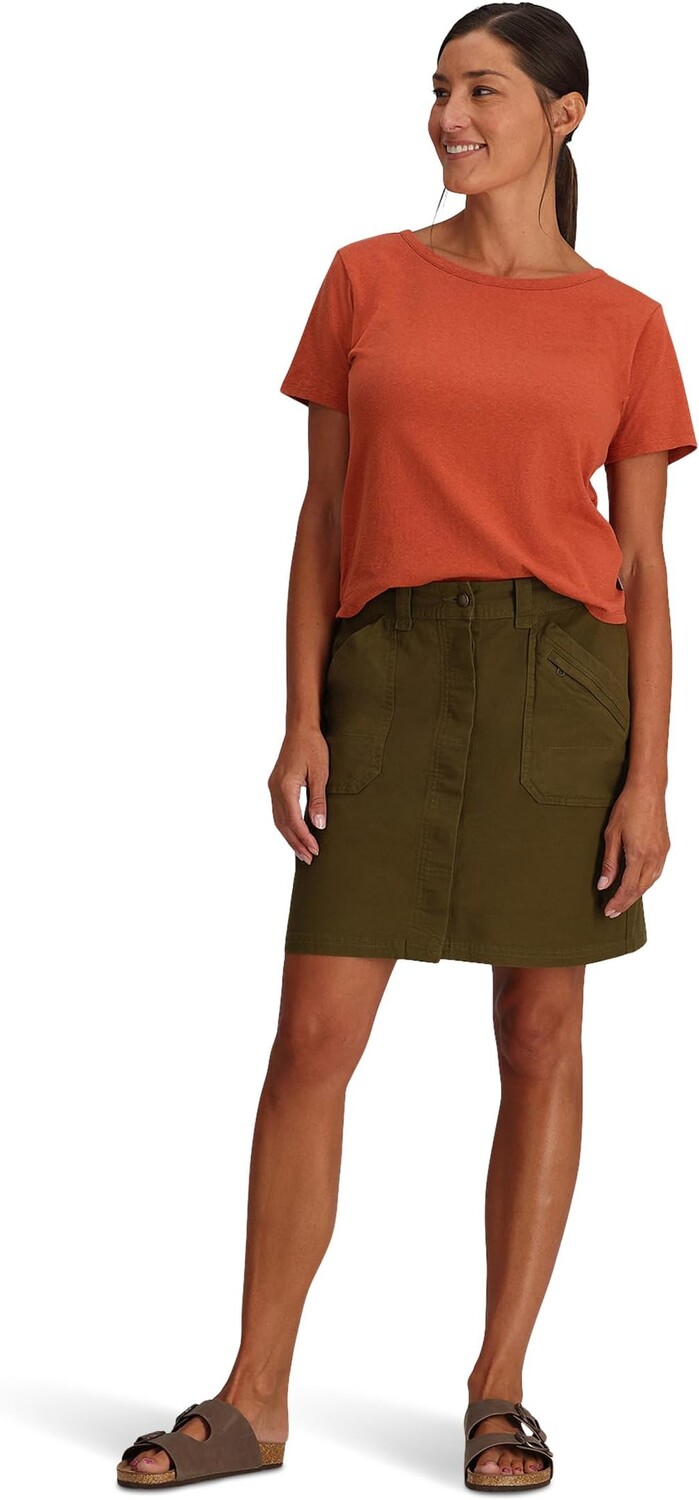 

Юбка Royal Robbins Half Dome Skirt, цвет Dark Olive