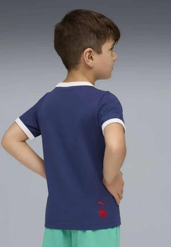 Футболка с принтом Paw Patrol Ringer-t-Shirt Puma Blue Jewel, синий