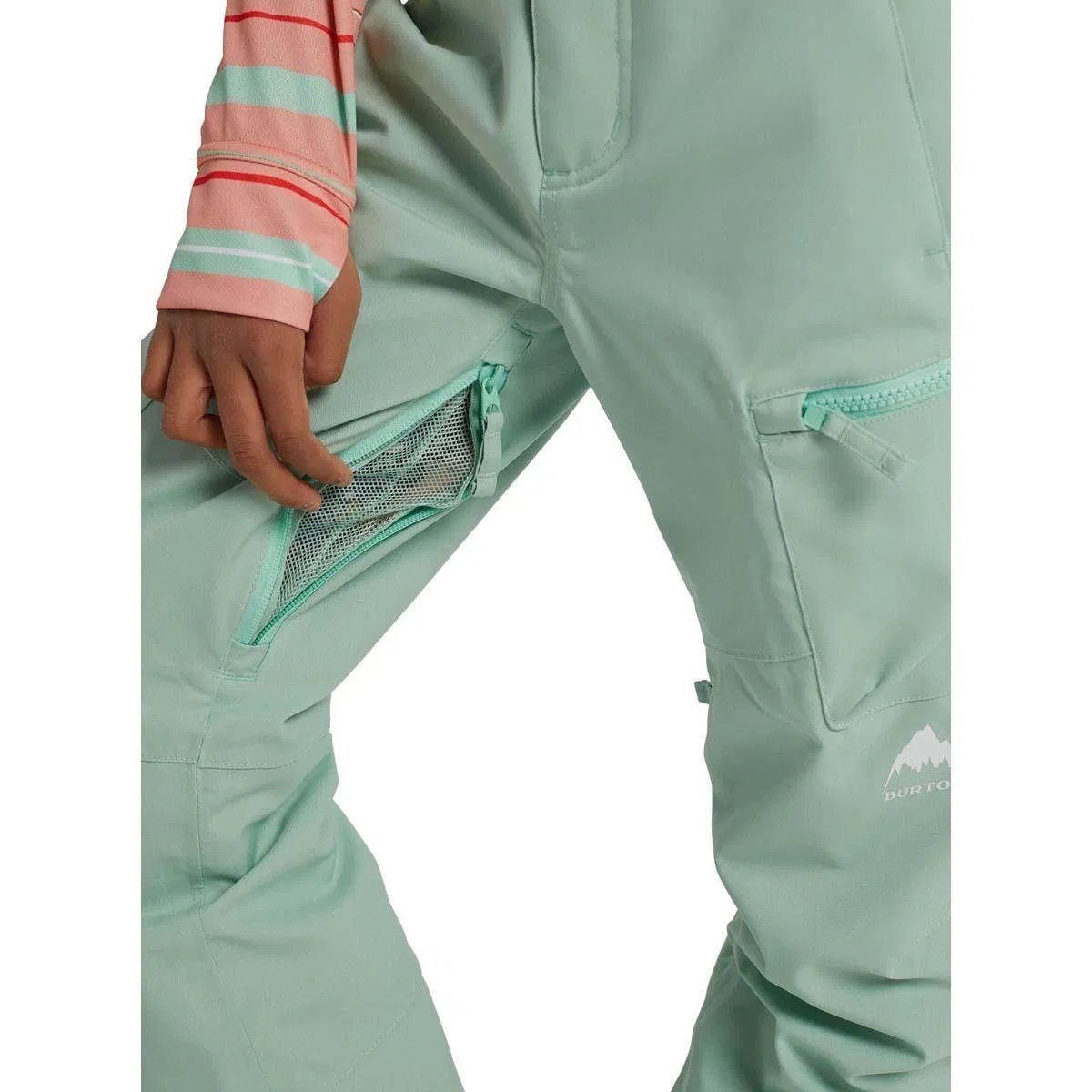 Брюки Burton Elite Cargo, Faded Jade — фото 3