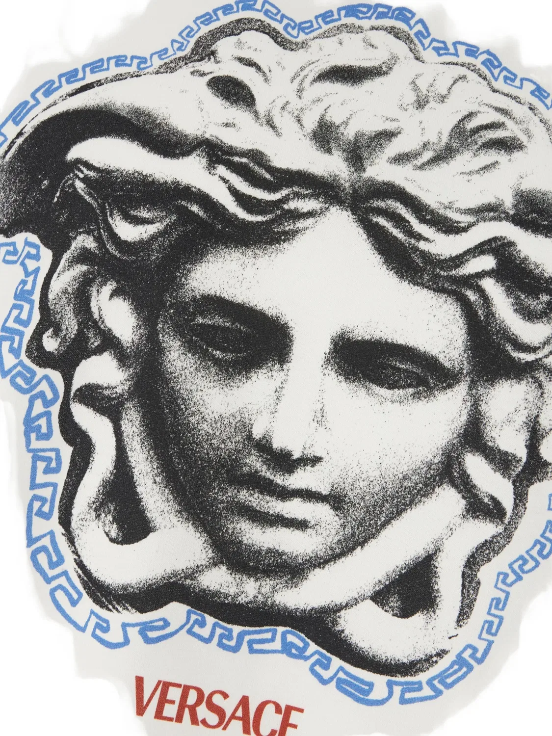 Футболка с принтом «Медуза» белая Versace, белый — фото 2