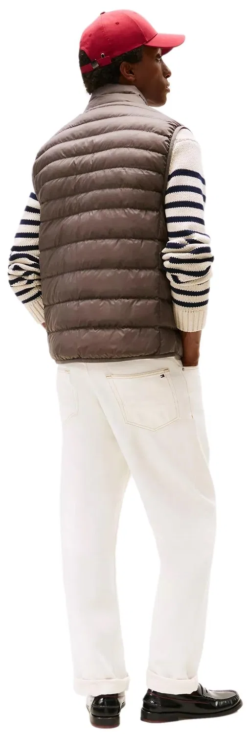 Мужской стеганый жилет Ultra Soft Lightweight Tommy Hilfiger, 2-White Feather — фото 4