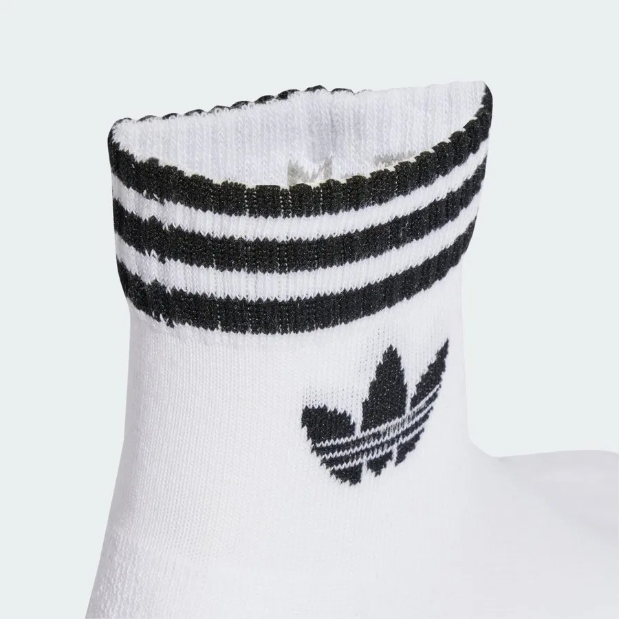 Комплект из 3 пар носков с 3 полосками Originals JV7435 adidas, Бело-серый