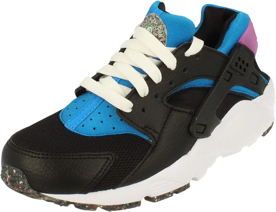 Детские кроссовки для бега Huarache Run Nike, Black/Mint Foam/Light Photo Blue