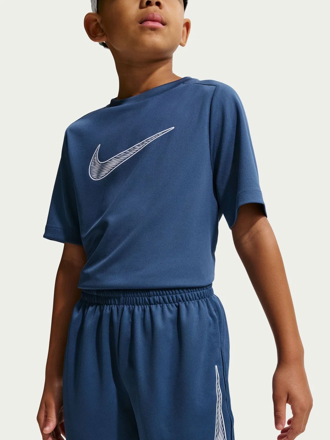 Шорты тренировочные Dri-FIT Nike, цвет Mystic Navy — фото 3
