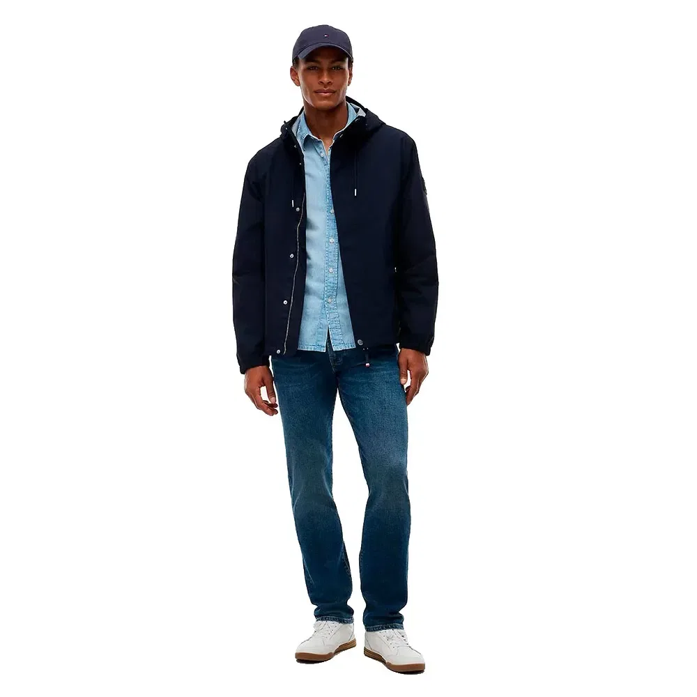 Мужская ветрозащитная куртка Tommy hilfiger, Blue — фото 4